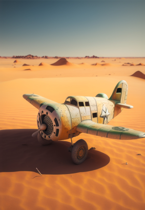 Desert plane